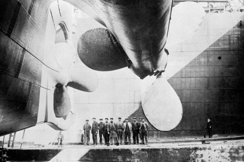 Propellor of the Titanic