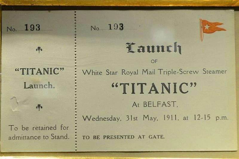 Titanic Ticket
