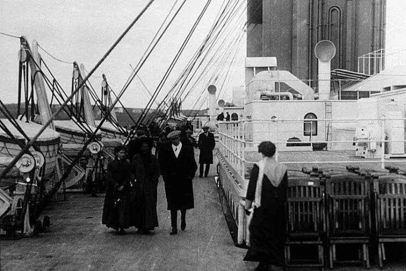 Deck of the Titanic