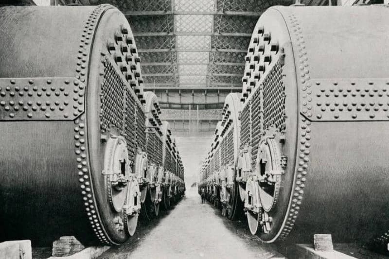 Boilers of the Titanic