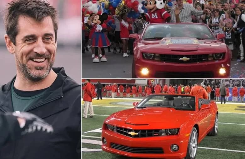 Aaron Rodgers – Chevrolet Camaro, Estimated $40K