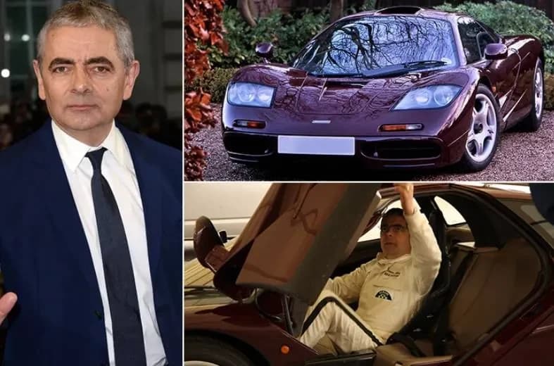 Rowan Atkinson – 1992 Mclaren F1, Estimated $12.2 Million