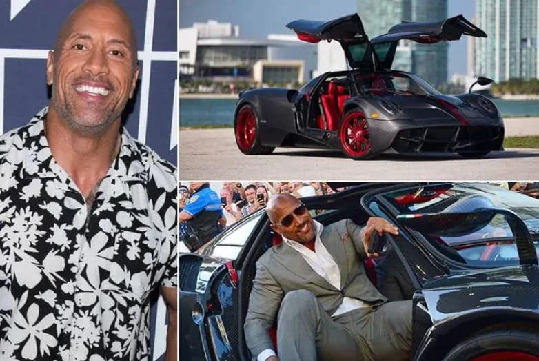 Dwayne Johnson – Pagani Huayra, $2.6 Million
