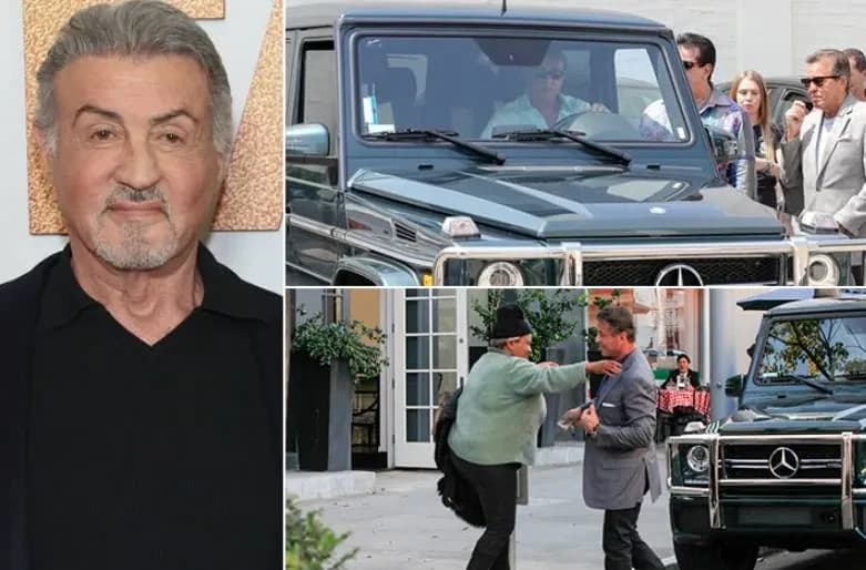 Sylvester Stallone – Mercedes Benz G550, Estimated $166K