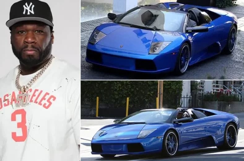 50 Cent – Lamborghini Murcielago, Estimated $2 Million