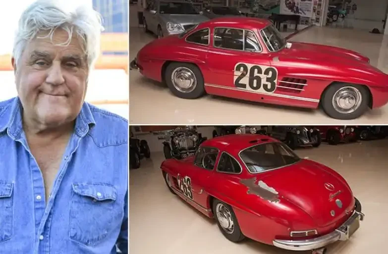 Jay Leno – 1955 Mercedes 300SL Gullwing Coupe, Estimated $1.8 Million