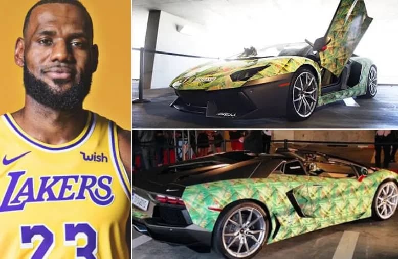 Lebron James – Lamborghini Aventador Roadster, Estimated $670k