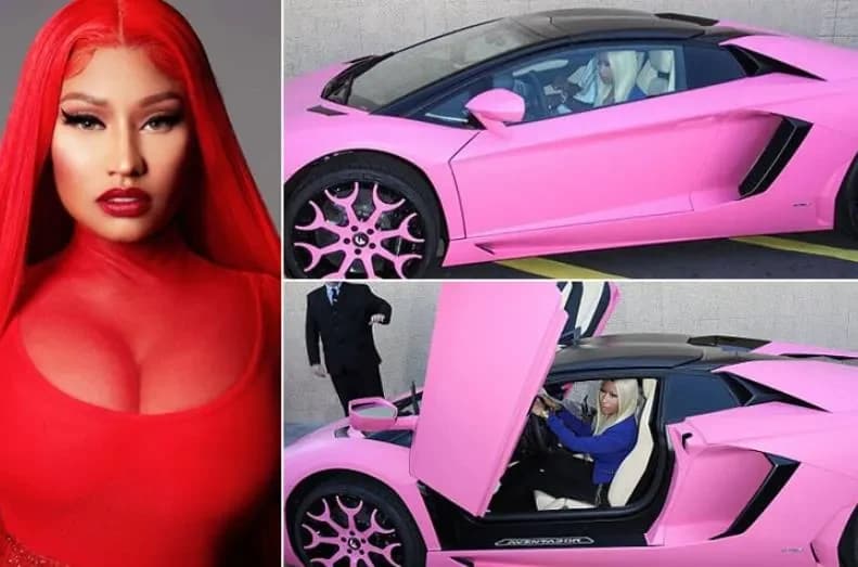 Nicki Minaj – Lamborghini Aventador, Estimated $450K