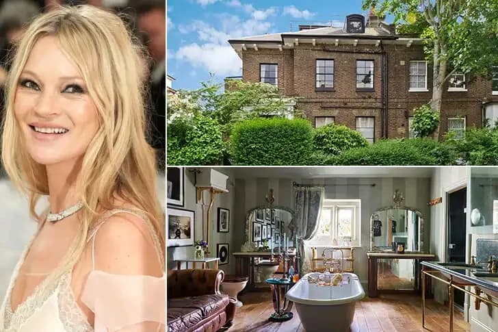 Kate Moss – London, $14.4 Million