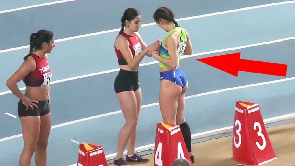 Even Beautiful Women Have Their “Oops” Moments