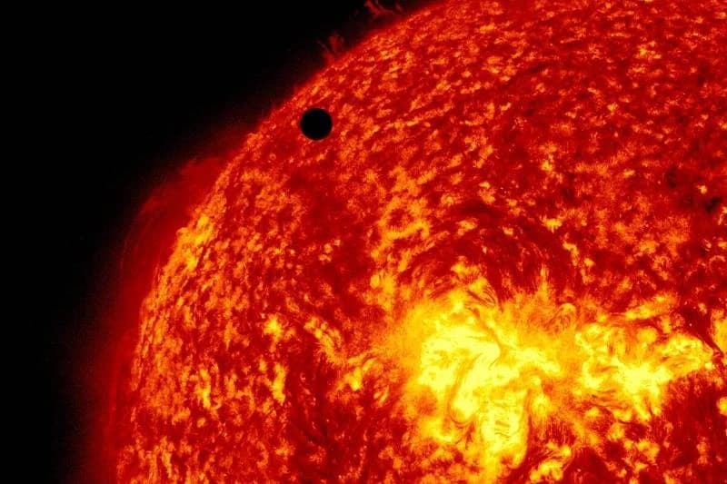 Venus Transit Across The Sun