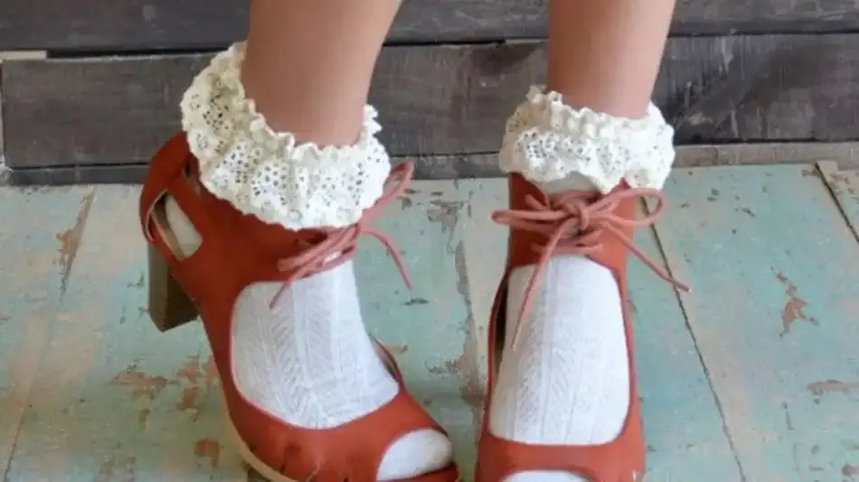 Open Shoes With Socks