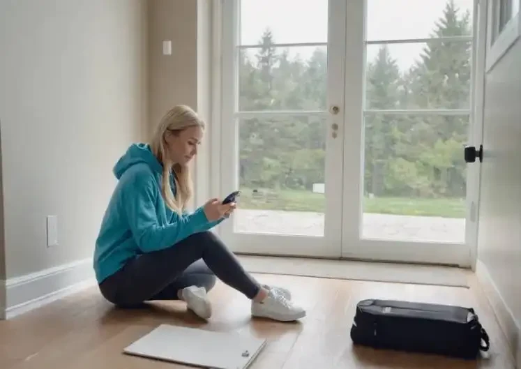 Calling Nina For An Early Walk