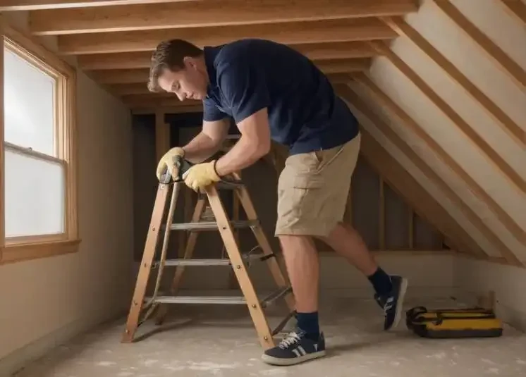 Step Stool And Attic Check