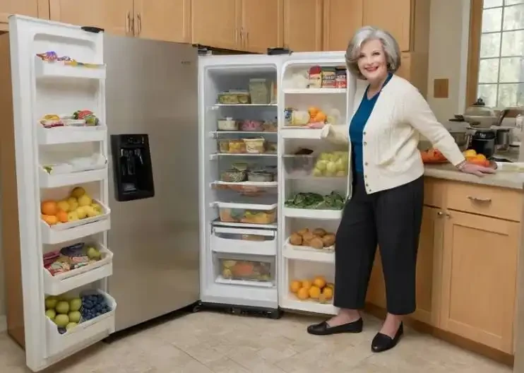 Groceries Labeled And Fridge Stocked