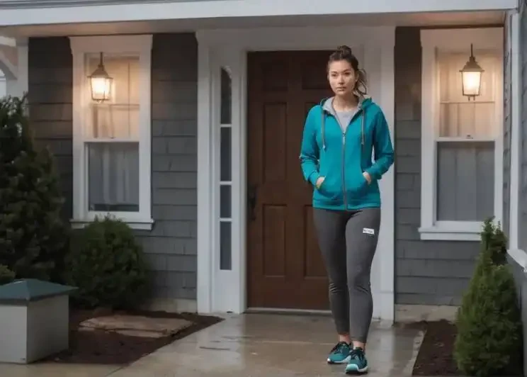 Nina Arrives At The Curb