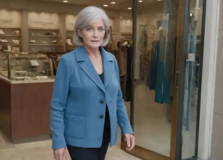 Leaving The Store
