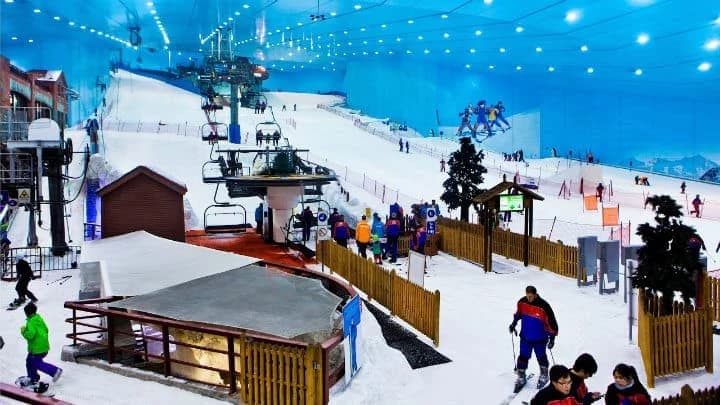 Ski Resort In The Desert