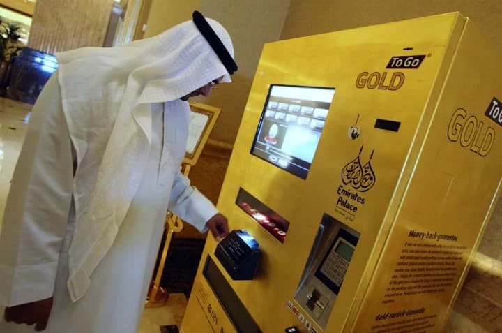 Gold Vending Machines