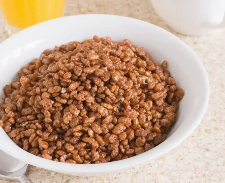 Cereal De Arroz Inflado Cubierto De Chocolate