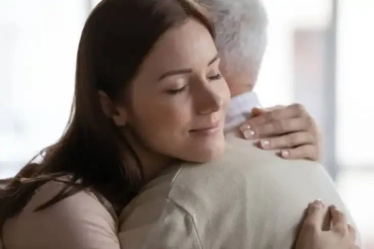 Connecting With Her Father