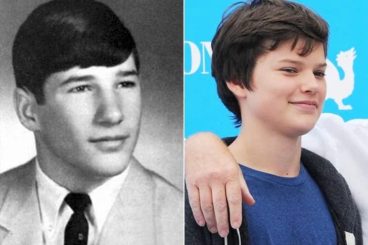 Richard Gere - Homer James Jigme Gere (18 Years Old)