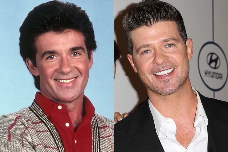 Alan Thicke - Robin Thicke (30 Years Old)