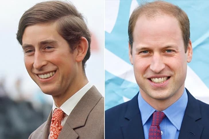 Prince Charles - Prince William (33 Years Old)