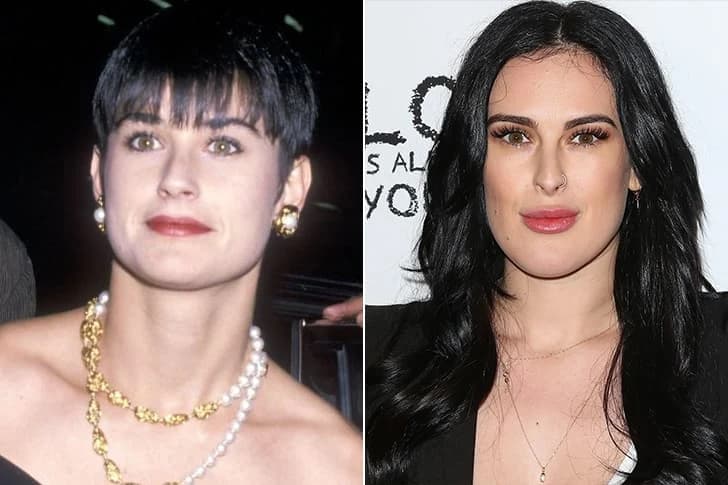 Demi Moore - Rumer Willis (27 Years Old)