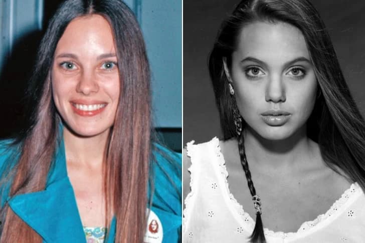 Marcheline Bertrand - Angelina Jolie (22 Years Old)