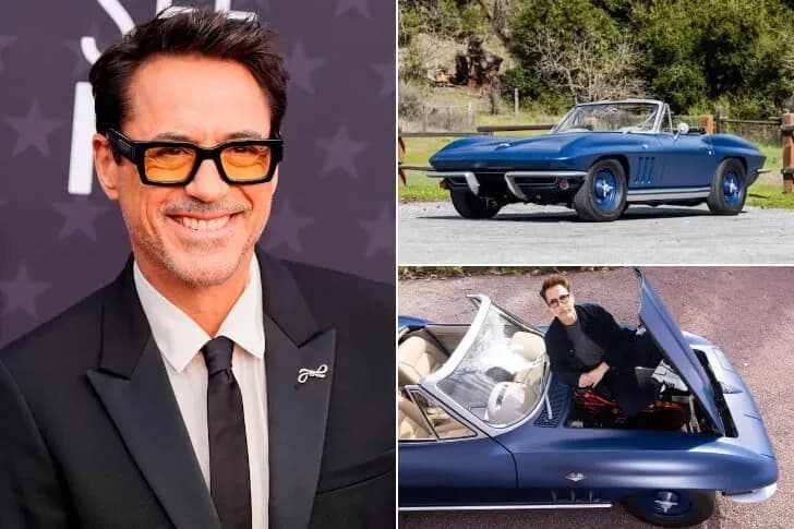 Robert Downey Jr. – Corvette Stingray EV, $200K
