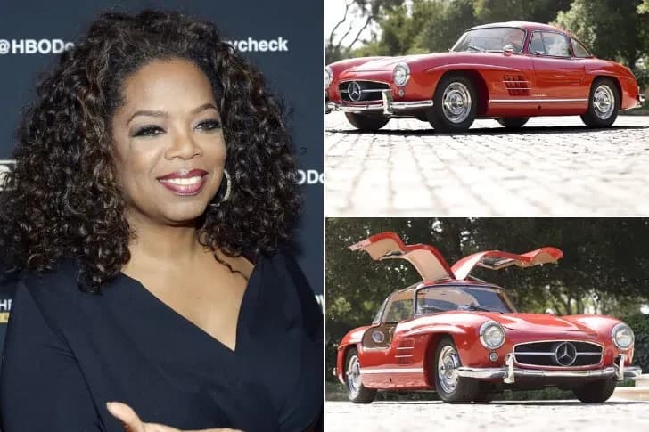 Oprah Winfrey – Mercedes 300SL Gullwing, $1.5M