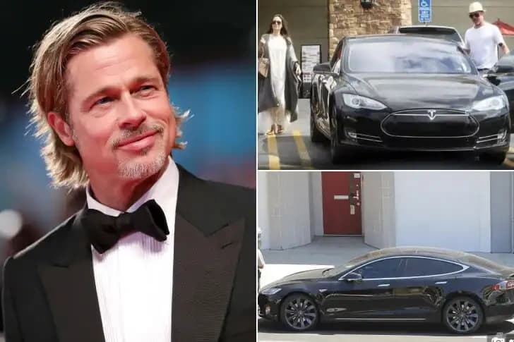 Brad Pitt – Tesla Model S, $100K