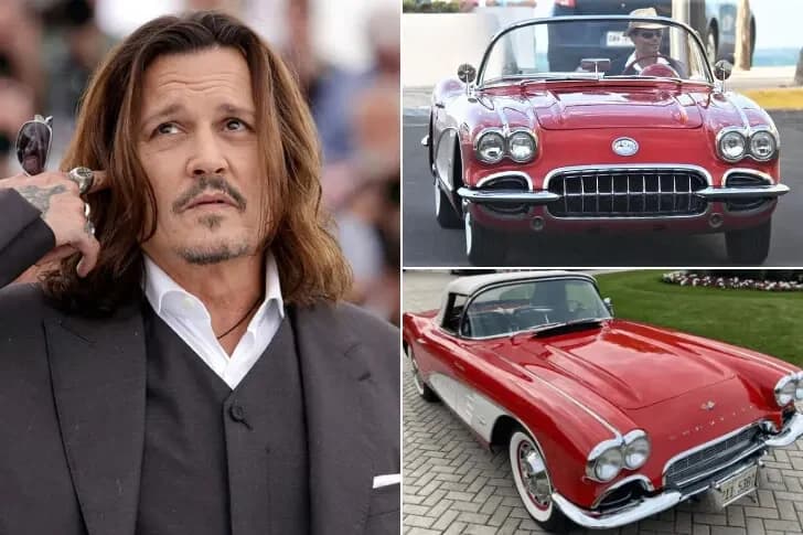 Johnny Depp – Corvette C1 Roadster, $89K