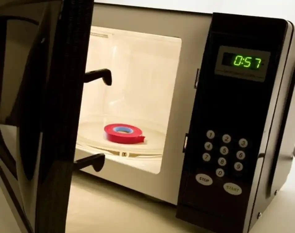 Microwave Old Tape