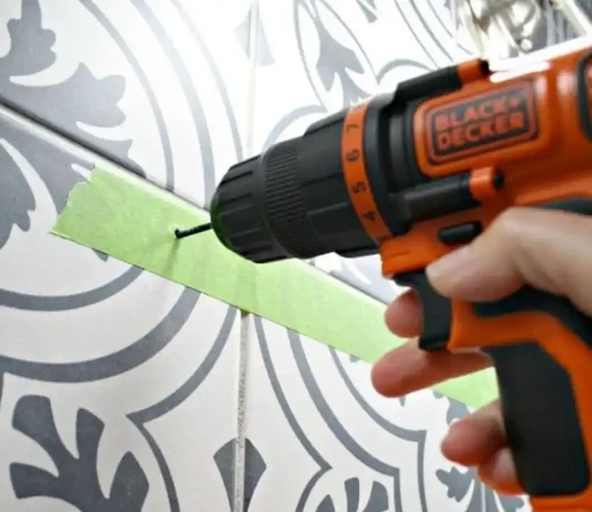 Drill Into Tiles Easily