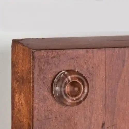 Try Using A Cabinet Door Bumper To Avoid Rattling And Slamming Doors