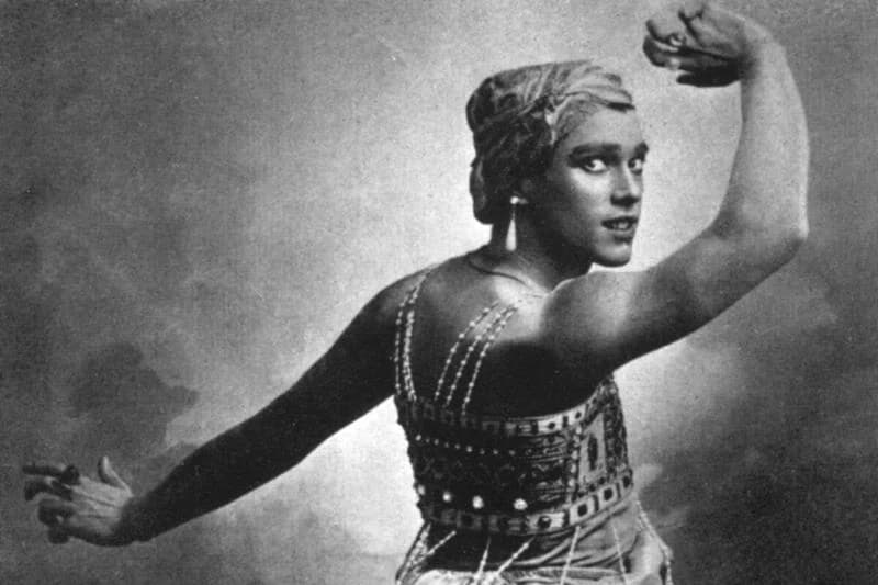 Vaslav Nijinsky, Russian ballet dancer and choreographer.
