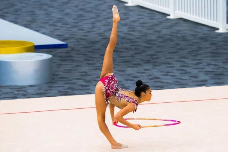 New Zealand Senior International Rhythmic Gymnast, Laylah...